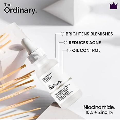 Original Ordinary Niacinamide 10% + Zinc 1% Face Serum Imported